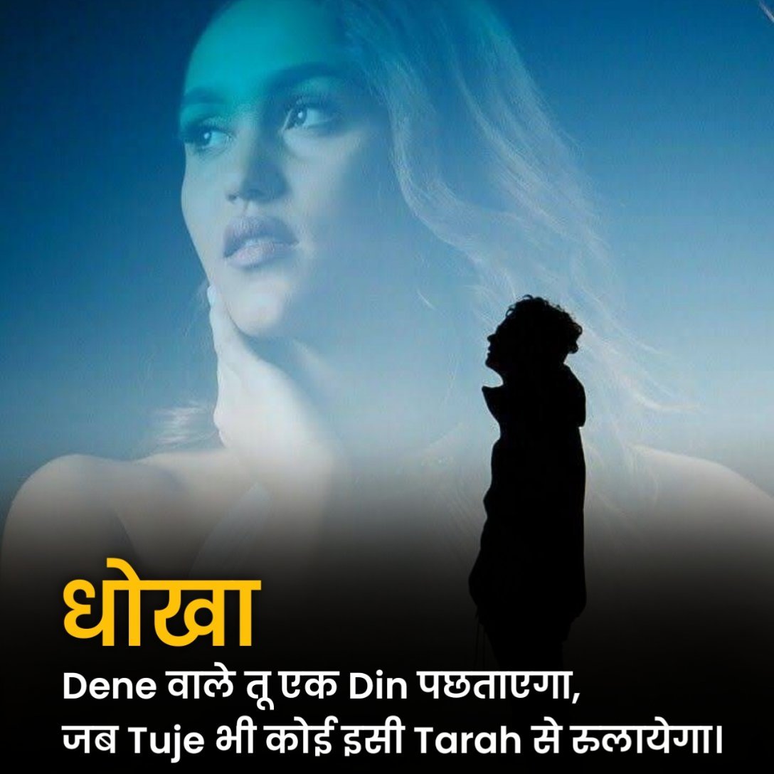 Dhoka Shayari in Hindi