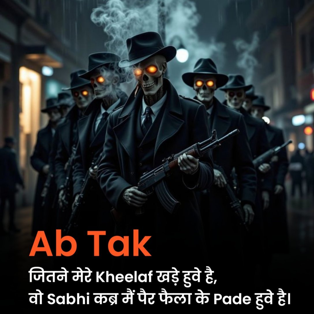 Gangster Shayari 2 Line